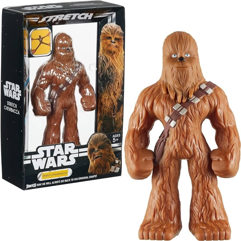 STRETCH ARMSTRONG Star Wars Stretchable Chewbacca Action Figure 8.5-Inch - RARE